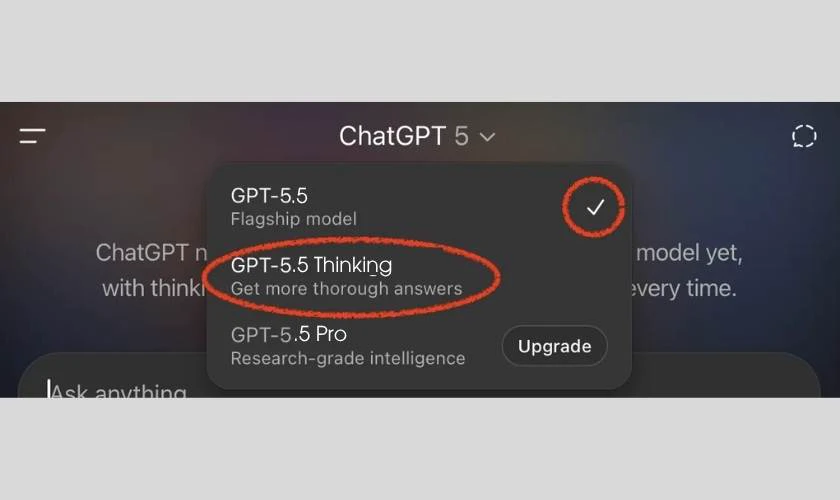 Cách sử dụng GPT-5.5 - Bước 1, 2