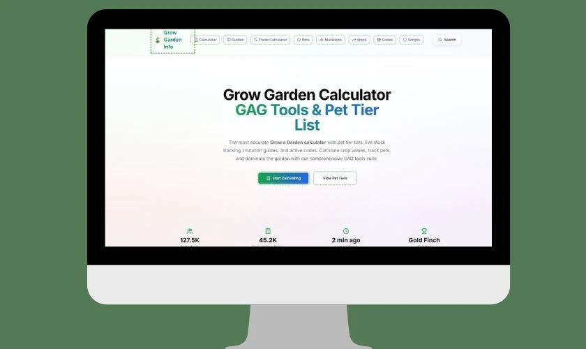 GAG Pet Weight Calculator