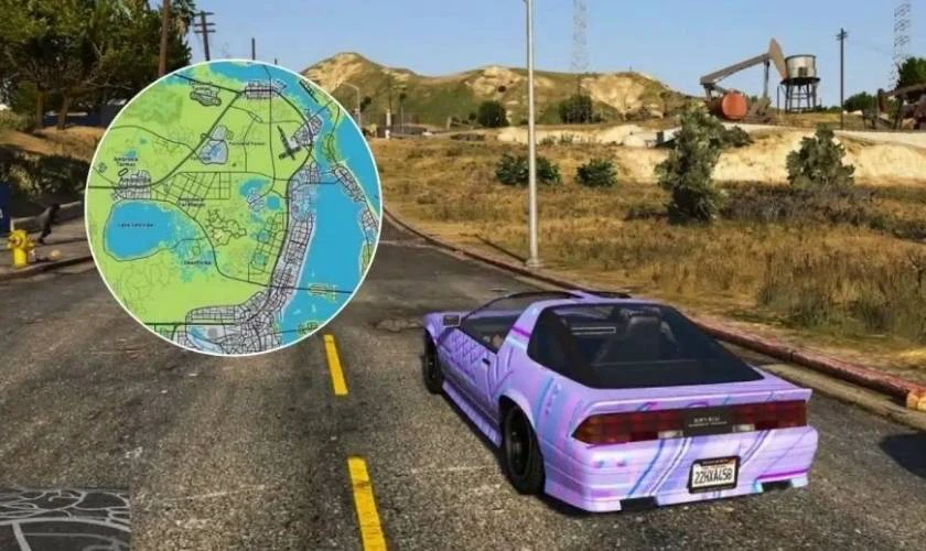 GTA 6 map: Bản đồ các vùng