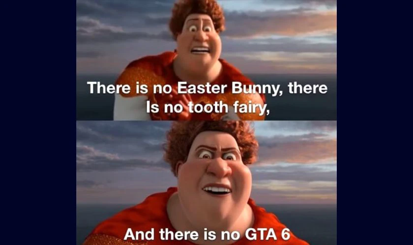 GTA 6 meme hài hước, vui nhộn 2025