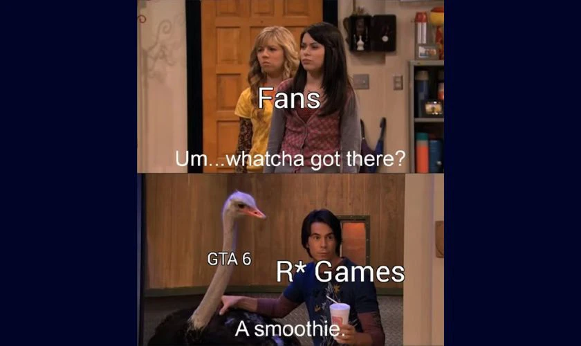 GTA meme hài hước, vui nhộn 2025