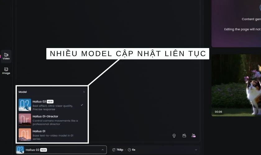 Cập nhật nhanh các tính năng AI mới liên tục