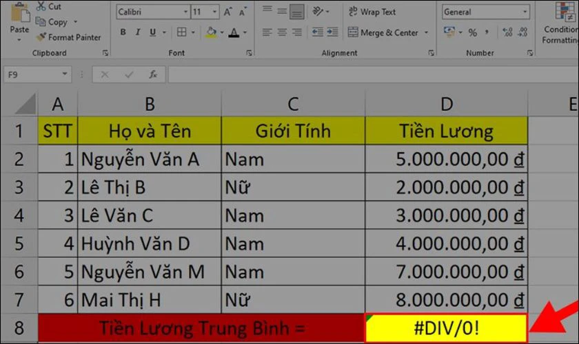 Lưu ý khi sử dụng hàm AVERAGEIFS trong Excel