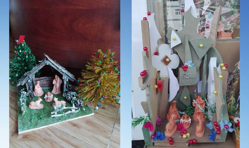 Kiểu tạo hang đá Giáng Sinh nhỏ đẹp