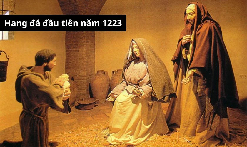 Hang đá Giáng Sinh có nguồn gốc từ đâu?