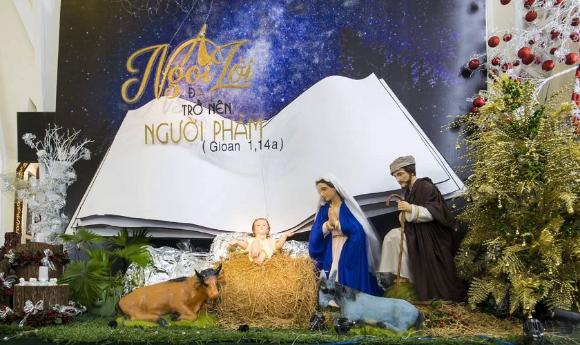 Kiểu hang đá Giáng Sinh tại nhà thờ