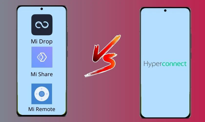 So sánh Xiaomi HyperOS và MIUI 14 về khả năng kết nối