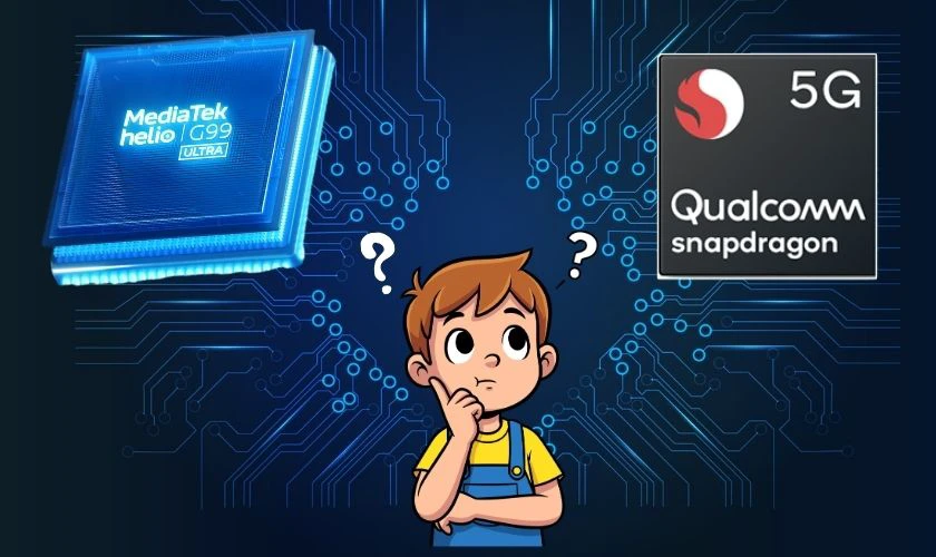 Nên mua chip Helio G99-Ultra hay các dòng chip Snapdragon?