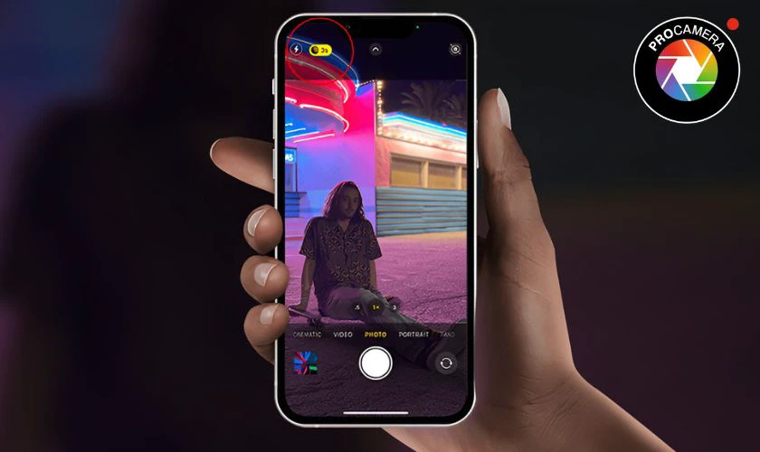 ProCamera - Ứng dụng chụp ảnh có tính năng hiện giờ trên iPhone