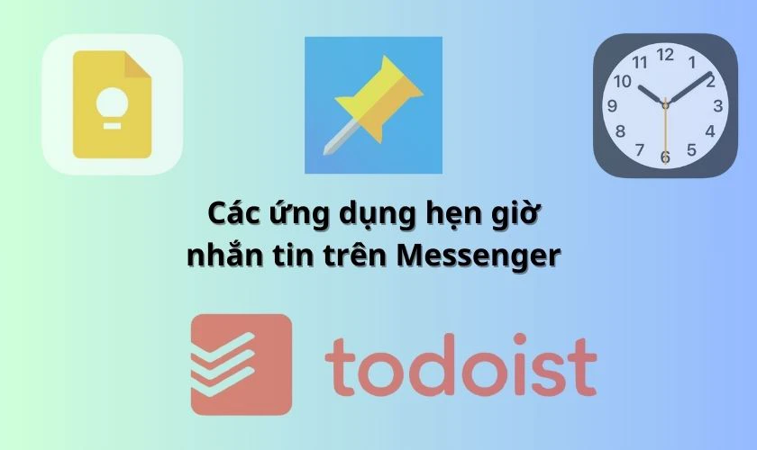 Hẹn giờ gửi tin nhắn trên Messenger bằng điện thoại qua app thứ 3