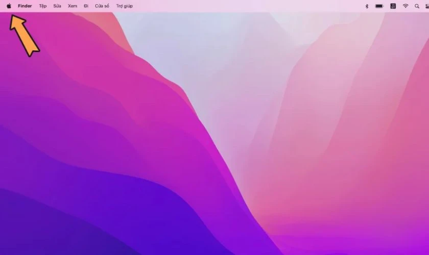 Cách hiển thị phần trăm pin MacBook đối với macOS Ventura trở lên