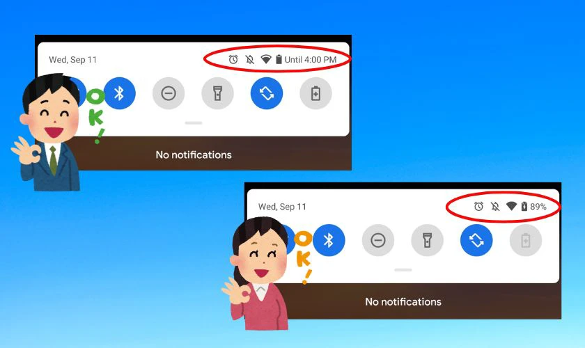 Có nên bật hiển thị phần trăm pin trên Vivo không?
