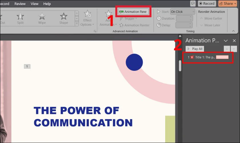 Hướng dẫn nhanh cách xóa hiệu ứng biến mất trong PowerPoint