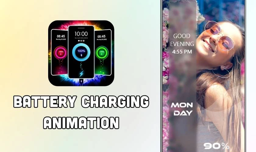 Tạo hiệu ứng với Battery Charging Animation