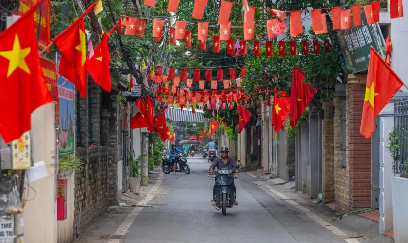 Ảnh lá cờ 2/9 đẹp