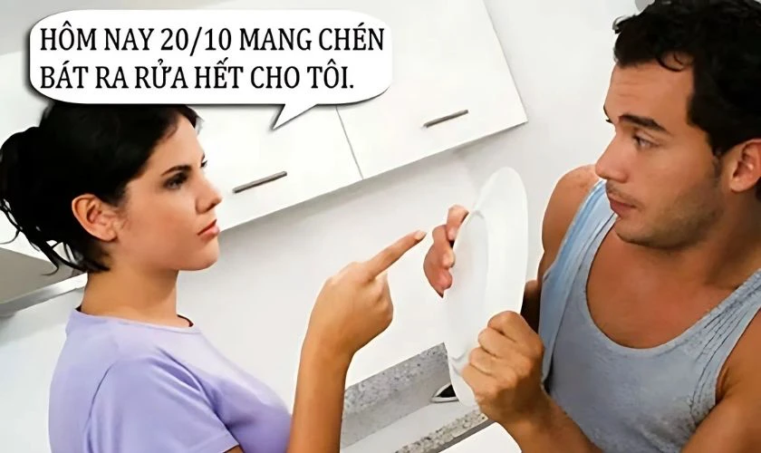 Ảnh chế 20/10 bựa, bá đạo