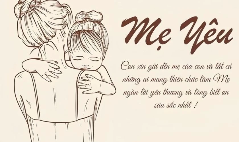 Hình ảnh ý nghĩa tặng mẹ ngày Phụ nữ Việt Nam