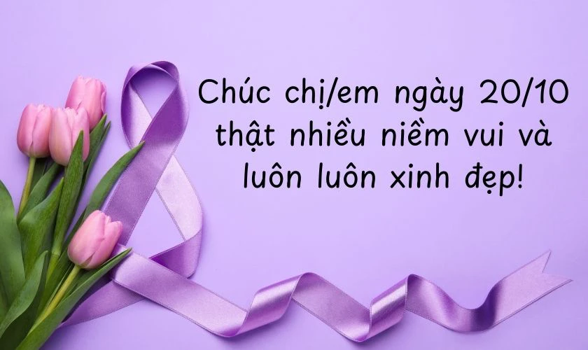 Hình ảnh 20/10 tặng chị em gái