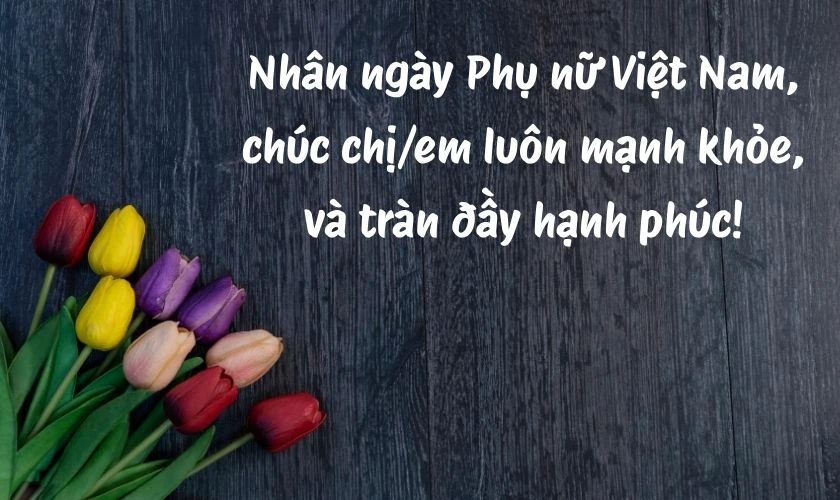 Hình ảnh 20/10 đẹp tặng chị em gái
