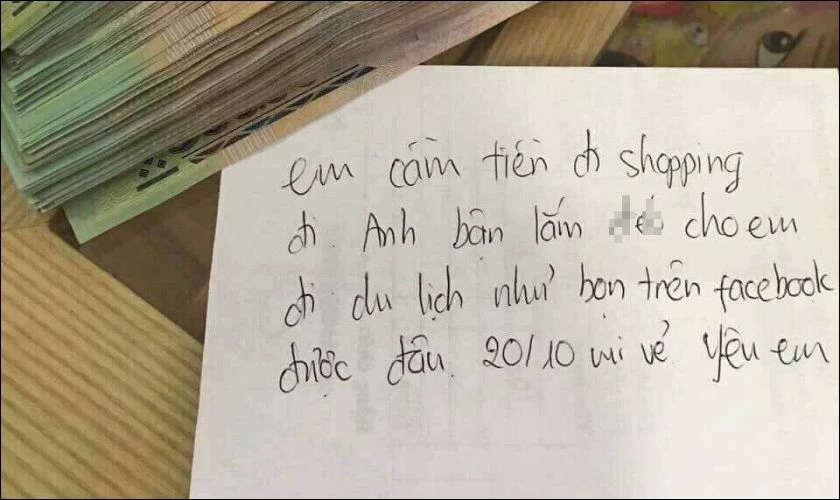 Ảnh chế meme nhắc nhở quà 20/10