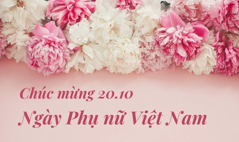 Ảnh nền thiết kế ngày 20/10