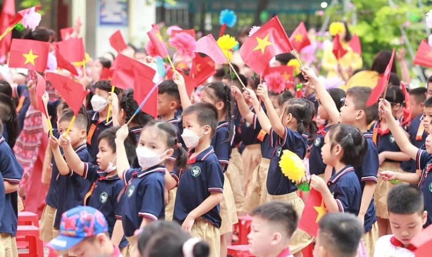Hình ảnh tựu trường đẹp
