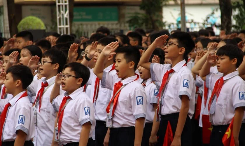 Hình ảnh Back to School 2025 về ngày khai giảng HD