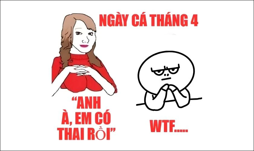 Hình ảnh Cá Tháng Tư 2026 hài hước nhất