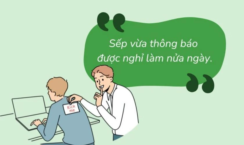 Ảnh troll Cá Tháng Tư gửi bạn bè, đồng nghiệp