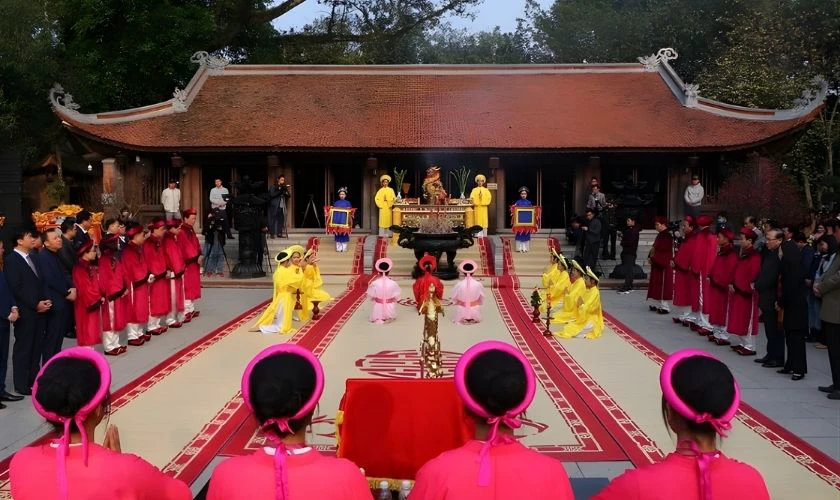 Hình ảnh ngày Giỗ tổ tại đền Hùng ở Phú Thọ