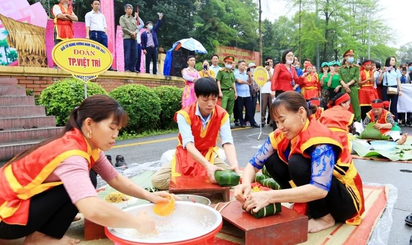 Hình ảnh hoạt động lễ hội Giỗ tổ