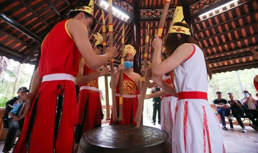 Ảnh trống đồng đậm đà bản sắc