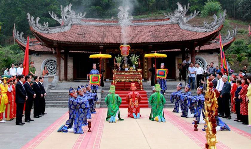 Hình ảnh ngày Giỗ tổ tại đền Hùng ở Phú Thọ đẹp nhất