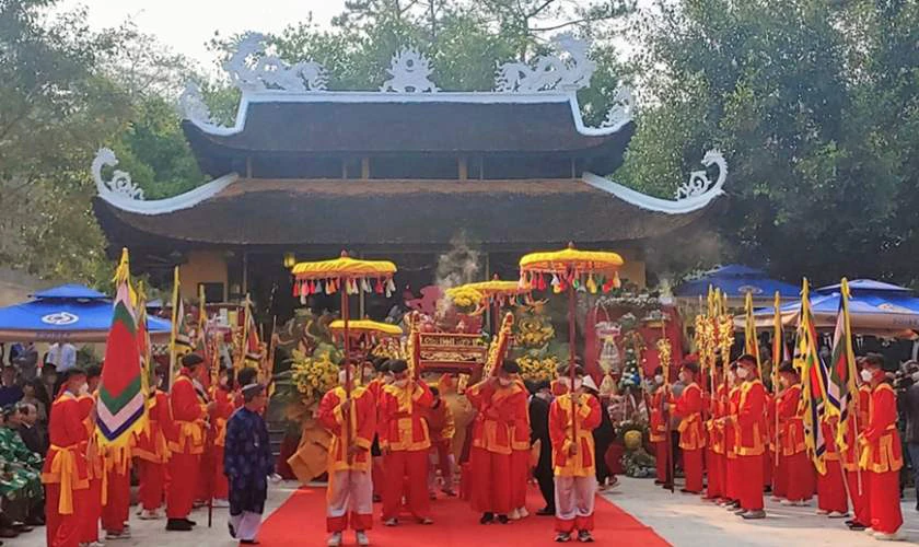 Hình ảnh lễ hội Giỗ tổ ở khắp nơi trên cả nước