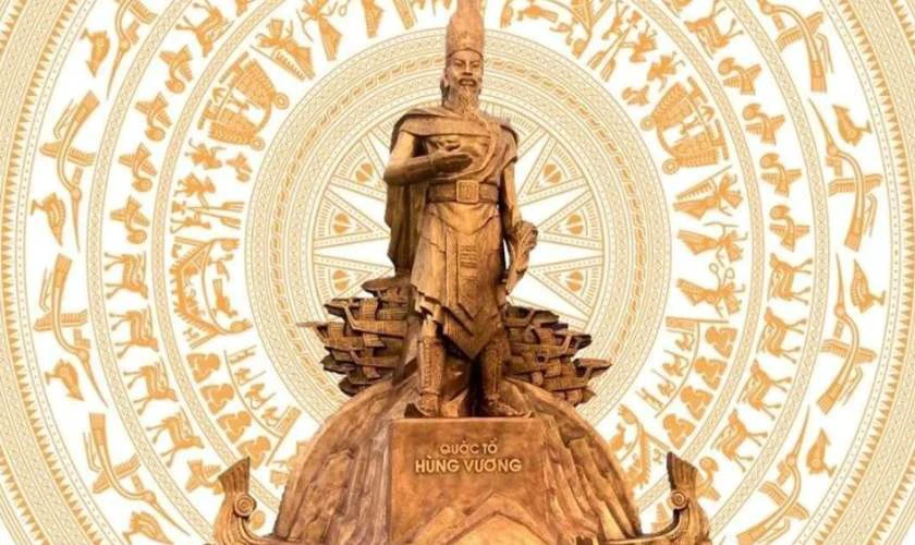 Hình Vua Hùng 2025 đẹp, ấn tượng