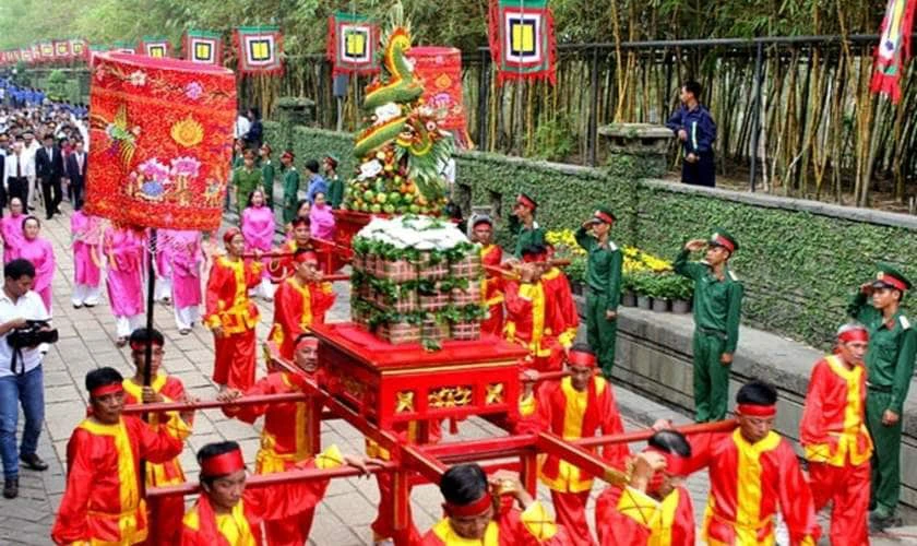Hình ảnh Giỗ tổ Hùng Vương đẹp
