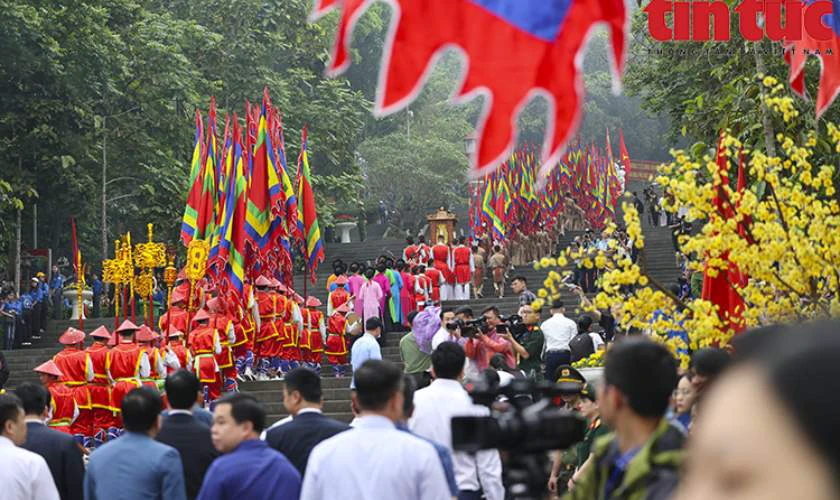 Hình Giỗ tổ hào hùng, ấn tượng và đẹp
