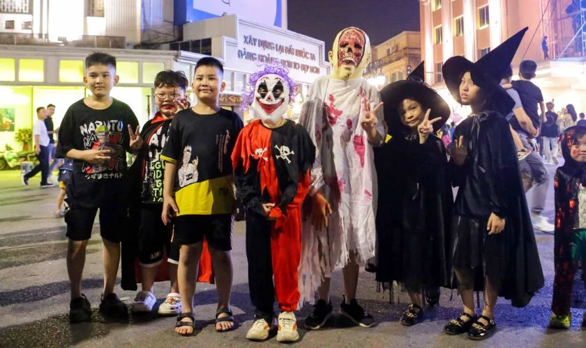 Hình ảnh Halloween đáng sợ nhất lễ hội hoá trang