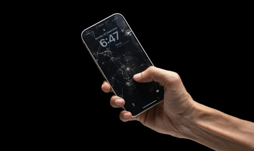 iPhone 12 Pro Max vỡ màn hình
