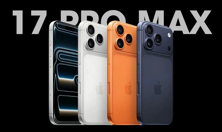 Hình ảnh iPhone 17 Pro Max mới nhất từ Apple