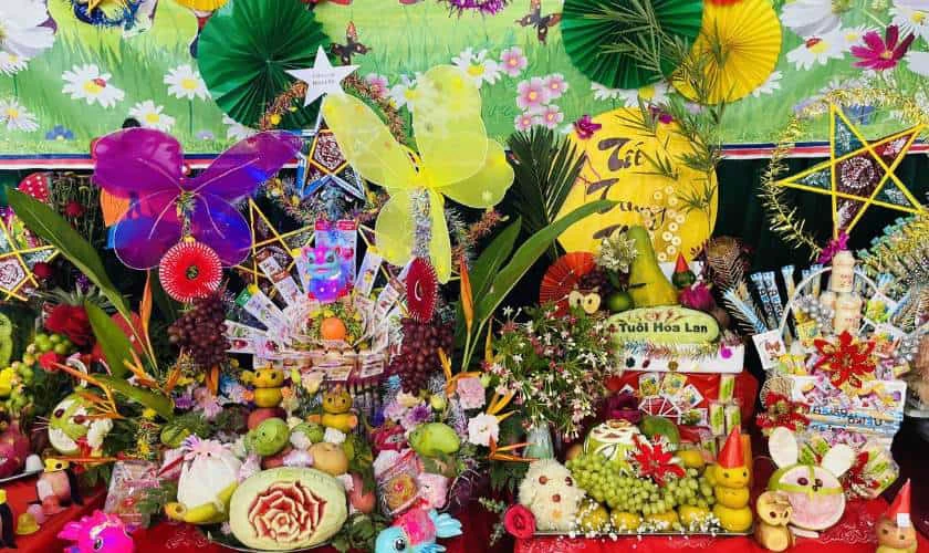 Hình ảnh mâm ngũ quả đạt giải cao trong các hội thi