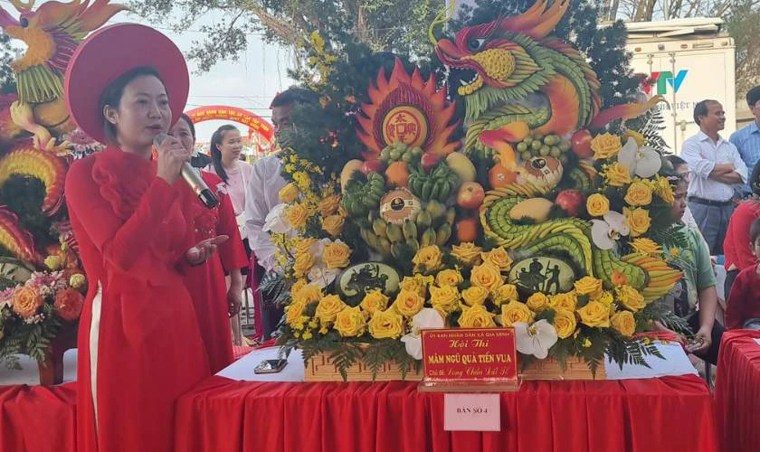 Hình ảnh mâm ngũ quả đạt giải trong các hội thi