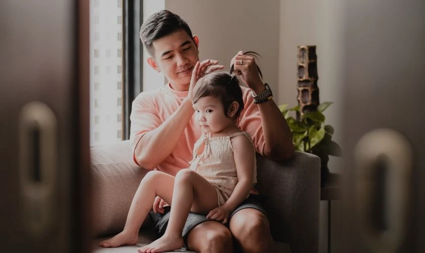 Những hình ảnh ngày của Cha ngọt ngào và con gái