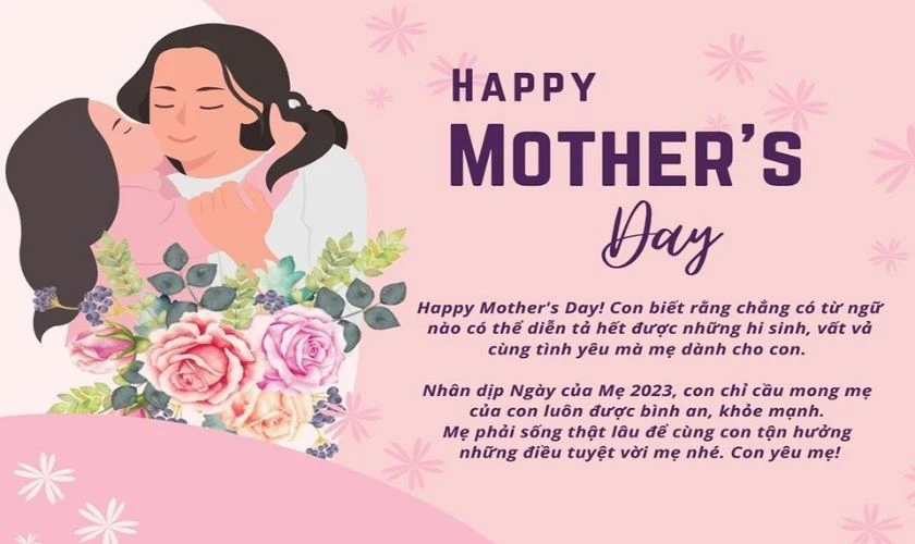 Hình ngày của Mẹ 2025 xúc động, đáng yêu