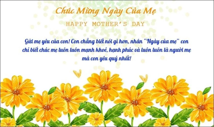 Hình Mẹ cảm động, ý nghĩa nhất 