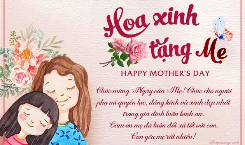 Hình Mẹ cảm động, ý nghĩa