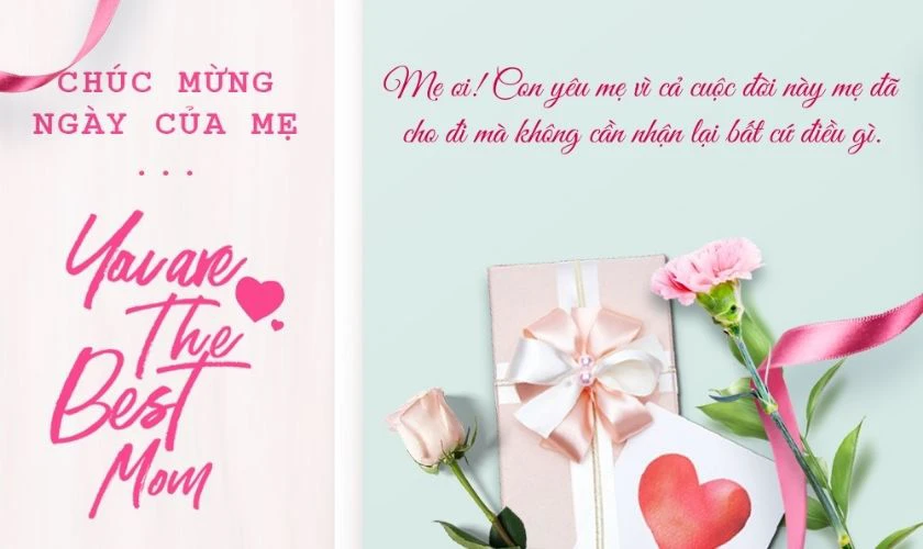 Ảnh ngày của Mẹ dễ thương, đáng yêu