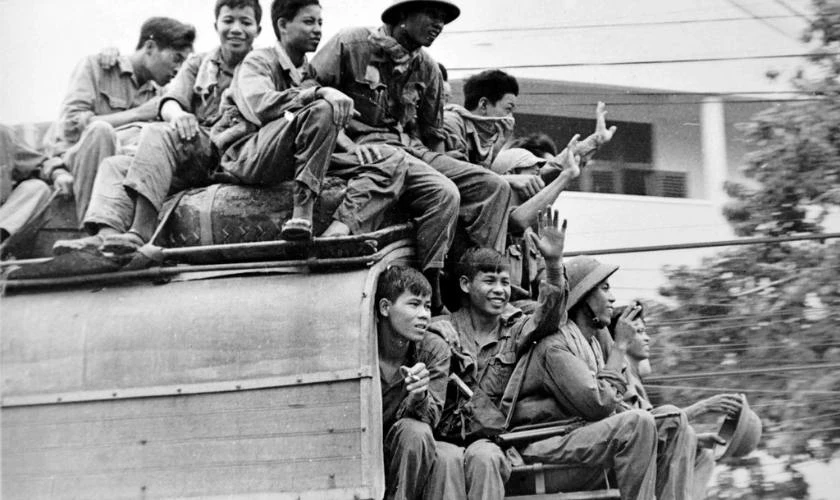 Hình ảnh các chiến sĩ giải phóng miền Nam 30/4/1975