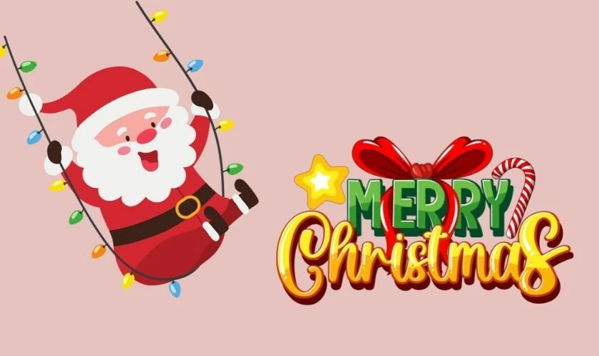 Santa Clound đu dây cute