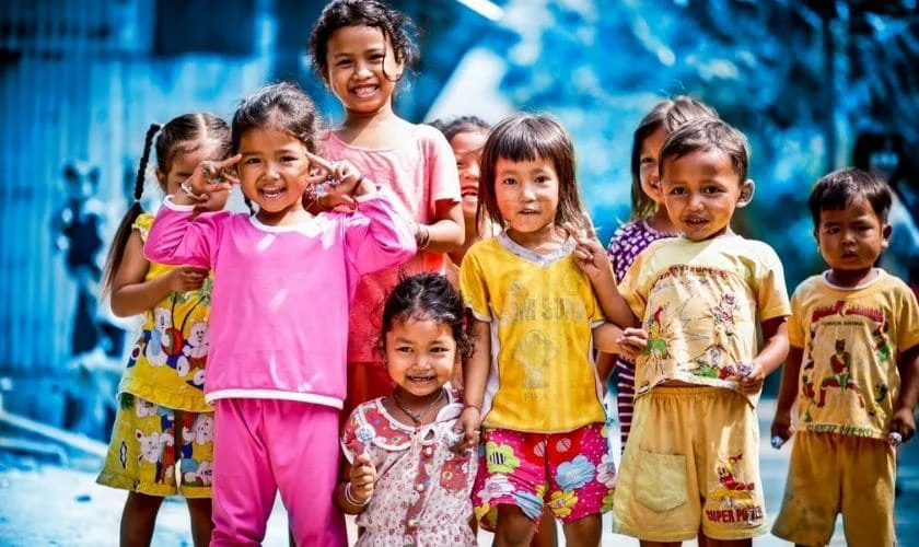 H&igrave;nh ảnh Quốc tế Thiếu nhi ngọt ng&agrave;o nhất